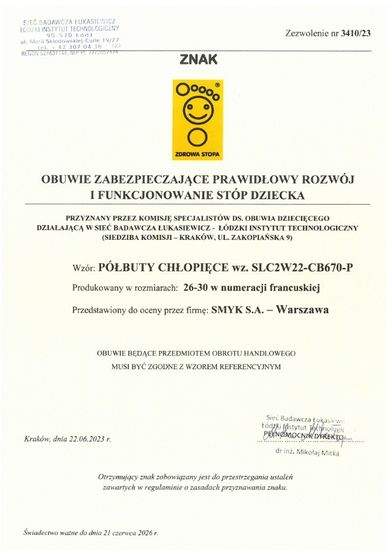 Cool Club, Kapcie chłopięce, granatowe, Zdrowa Stopa