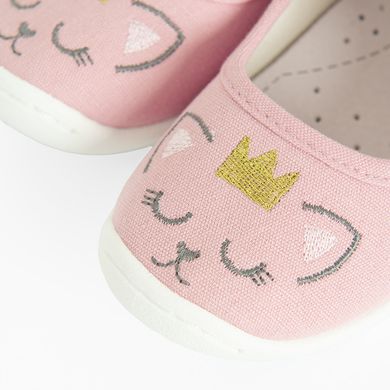 Cool Club, Kapcie dziewczęce, różowe, skórzana wkładka, Zdrowa Stopa