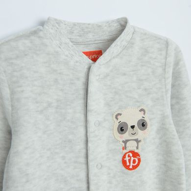 Cool Club, Pajac niemowlęcy, welurowy, mix, Fisher-Price, zestaw, 2 szt.