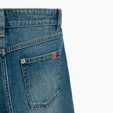 Cool Club, Szorty jeansowe chłopięce, loose fit, niebieskie