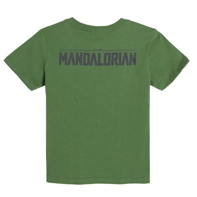 Cool Club, T-shirt chłopięcy, khaki, Star Wars Mandalorian
