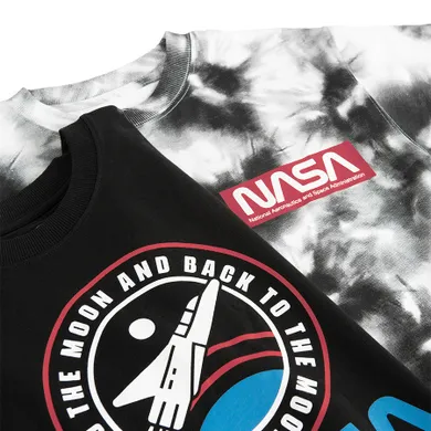 Cool Club, T-shirt chłopięcy, mix, NASA, zestaw, 2 szt.