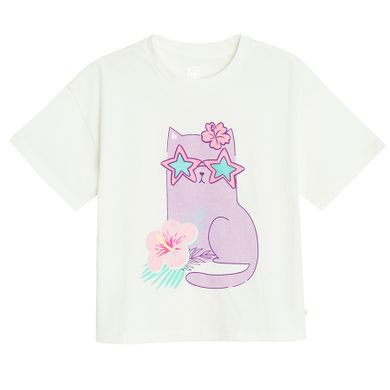 Cool Club, T-shirt dziewczęcy, mix, zestaw, 3 szt.