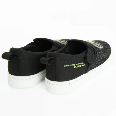 Cool Club, Trampki chłopięce, slip on, czarne