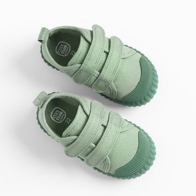 Cool Club, Trampki dziecięce, zielone, Zdrowa Stopa, podeszwa Barefoot