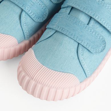 Cool Club, Trampki dziewczęce, niebieskie, Zdrowa Stopa, podeszwa Barefoot, Lilo i Stitch