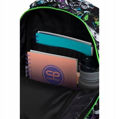 CoolPack, Jimmy Led, plecak szkolny, 2-komorowy, Peek A Boo, rozmiar S