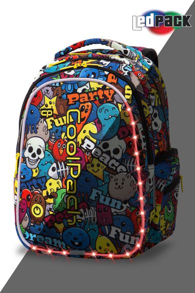 CoolPack, LED Cartoon, Joy M, plecak świecący