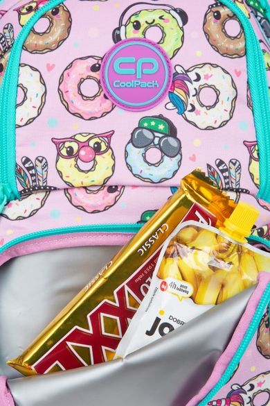 CoolPack, Spiner, plecak szkolny, 3-komorowy, Happy Donuts