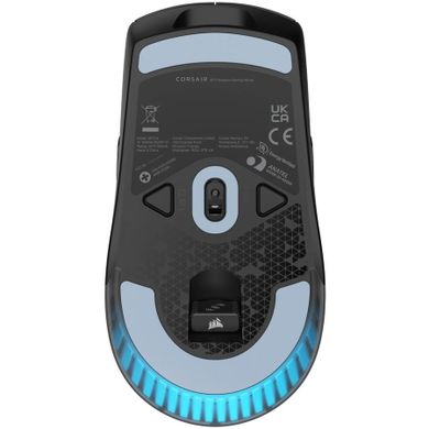 Corsair, M75 Wireless, mysz gamingowa, RGB, czarna