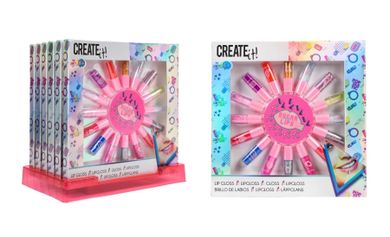 Create It! mini błyszczyk do ust, 16 szt.