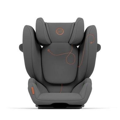 Cybex, Solution G I-Fix, fotelik samochodowy, 100-150 cm, 15-36 kg, Lava Grey