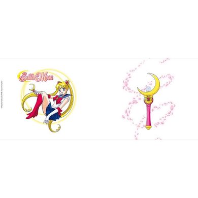 Czarodziejka z Księżyca, mega kubek, Sailor Moon, biały