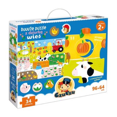 CzuCzu, Wieś, duuuże puzzle z dziurką