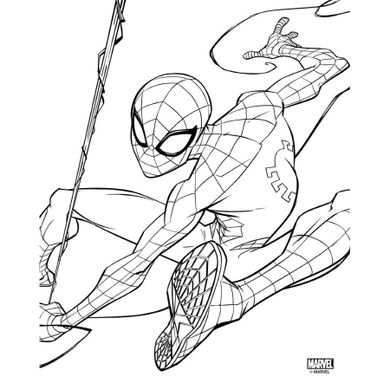 Diakakis, Spider-Man, kolorowanka z naklejkami