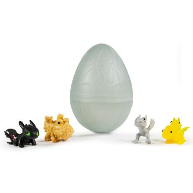 Dragons, Smocze jajo z 4 figurkami