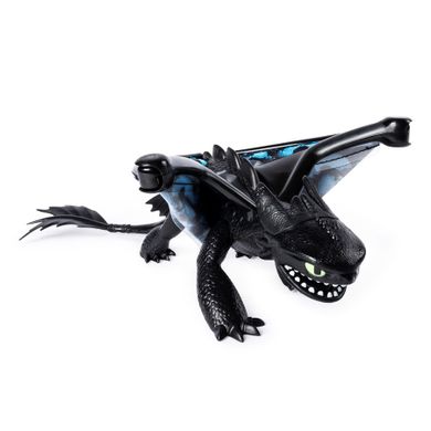 Dragons, Smok Deluxe, Szczerbatek z światłem i dźwiękiem, figurka