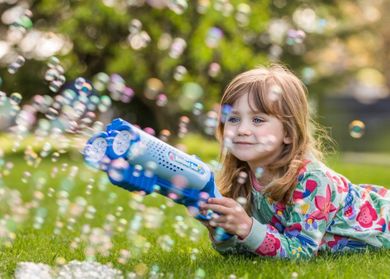 Dumel Discovery, Double Bubble Shooter, podwójna wyrzutnia baniek mydlanych