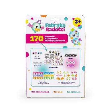 Dumel, Fabryka Radości, Balony, akcesoria 3D, zestaw uzupełniający