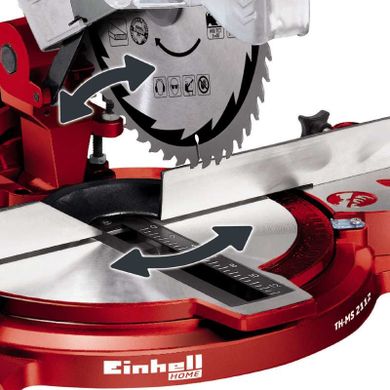 Einhell, piła ukośna, TH-MS 2112, 4300295, 1400W, 210 mm