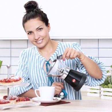 Eldom, Kaffe, kawiarka, czarna, 480W, KA50