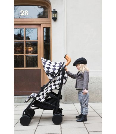 Elodie Details, Stockholm Stroller, wózek spacerowy, Graphic Grace