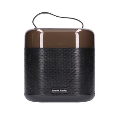 Extralink Kids Karaoke LED Speaker, zestaw do karaoke, 1 mikrofon, czarny