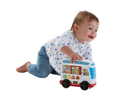 Fisher-Price, Autobus Szczeniaczka, interaktywna zabawka niemowlęca