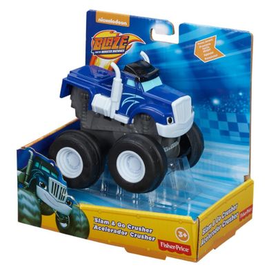 Fisher-Price, Blaze i Megamaszyny, Crusher, pojazd "Naciśnij i jedź"
