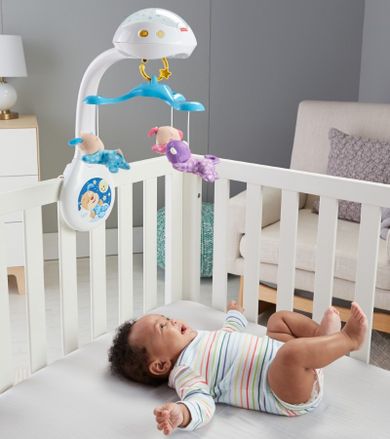 Fisher-Price, Karuzelka z projektorem 3w1, niemowlęca zabawka edukacyjna