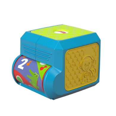 Fisher-Price, kostka-niespodzianka, zabawka interaktywna