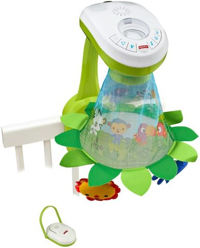 Fisher-Price, Rainforest, karuzela do łóżeczka 2w1