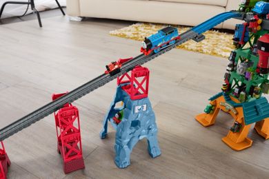 Fisher-Price, Tomek i Przyjaciele, Super Stacja, duży zestaw do zabawy