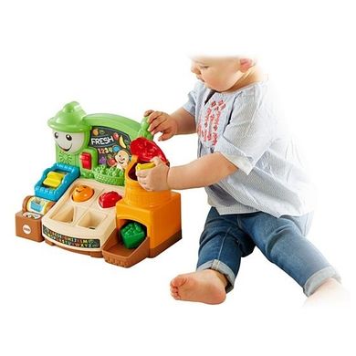 Fisher-Price, Ucz się i śmiej, Straganik Malucha, zabawka niemowlęca