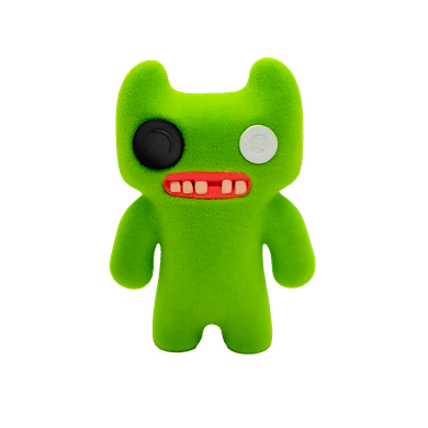 Fuggler, Oogah Boogah Leopard, Squidge Yellow, Rabid Rabbit Lilac, Indecisive Monster Green, figurki kolekcjonerskie, 4 szt.