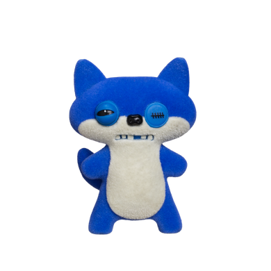 Fuggler, Oogah Boogah Zebra, Wide Eyed Weirdo Red, Grin Grin Multi, Suspicious Fox Blue, figurki kolekcjonerskie, 4 szt.