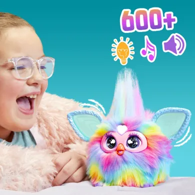 Furby, Tie Dye, pluszowa zabawka elektroniczna