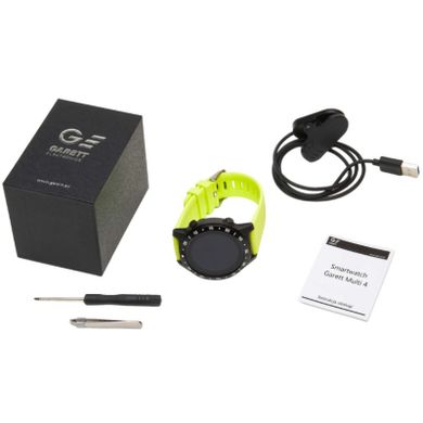 Garett, smartwatch, Multi 4 zielony