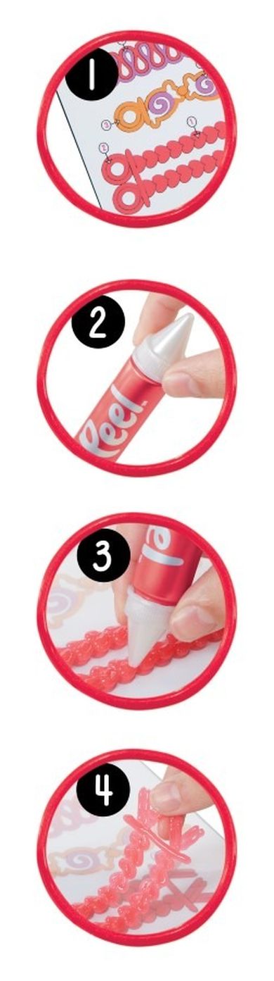 Gel-A-Peel, Jelly Kit, zestaw kreatywny do projektowania biżuterii