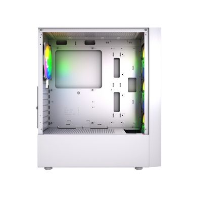 Gembird, Midi Tower Fornax 4300 ATX, obudowa, biała