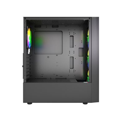 Gembird, Midi Tower Fornax 4300 ATX, obudowa, czarna