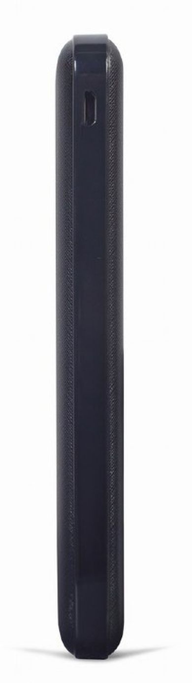 Gembird, powerbank, 10000 mah, 2x USB, czarny