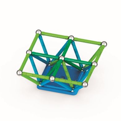 Geomag, Classic Recycled, konstrukcyjne klocki magnetyczne, 60 elementów