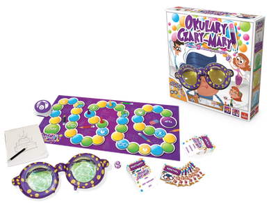 Goliath, Okulary Czary-Mary, rysowane kalambury, gra familijna