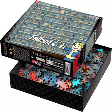 Good Loot, Gaming, Fallout 4 Perk Poster, puzzle, 1000 elementów