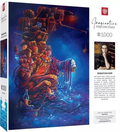 Good Loot, Imagination, Sebastian Moń, Ciężar doświadczeń, puzzle, 1000 elementów