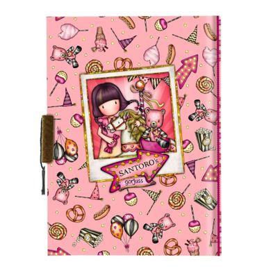 Gorjuss, Fairground, Carousel, zamykany notes, 1 szt.