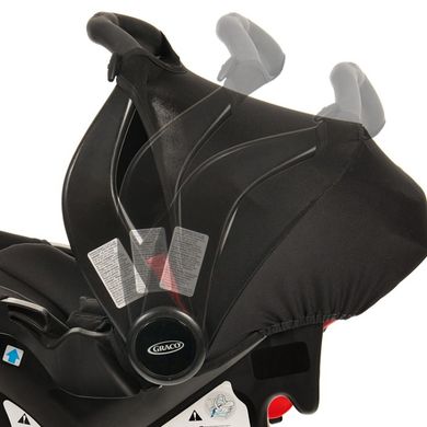 Graco, Snugfix, fotelik samochodowy, 0-13 kg, Rock