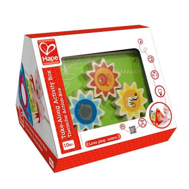 Hape, trójkątne interaktywne pudełko