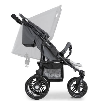 Hauck, Roadster Duo SLX, wózek bliźniaczy, grey/silver